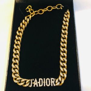 Sold!!!🌲🌲🌲🌲Christian Dior J’Adior rustic gold necklace